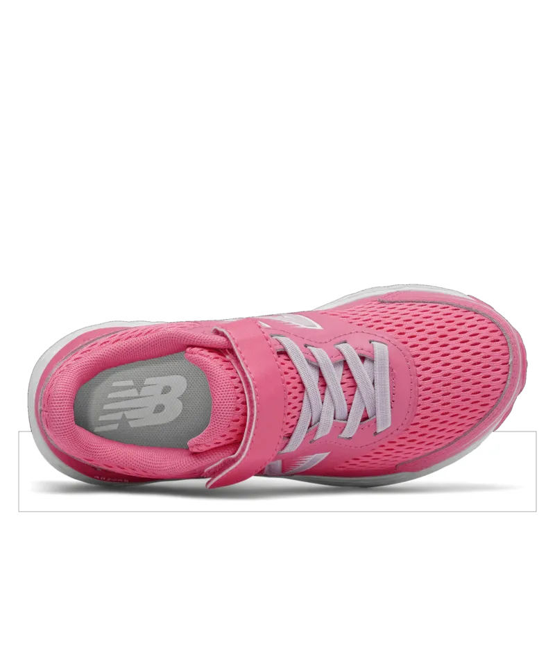 680v6 Girls A/C Running Shoes - Sporty Pink/White