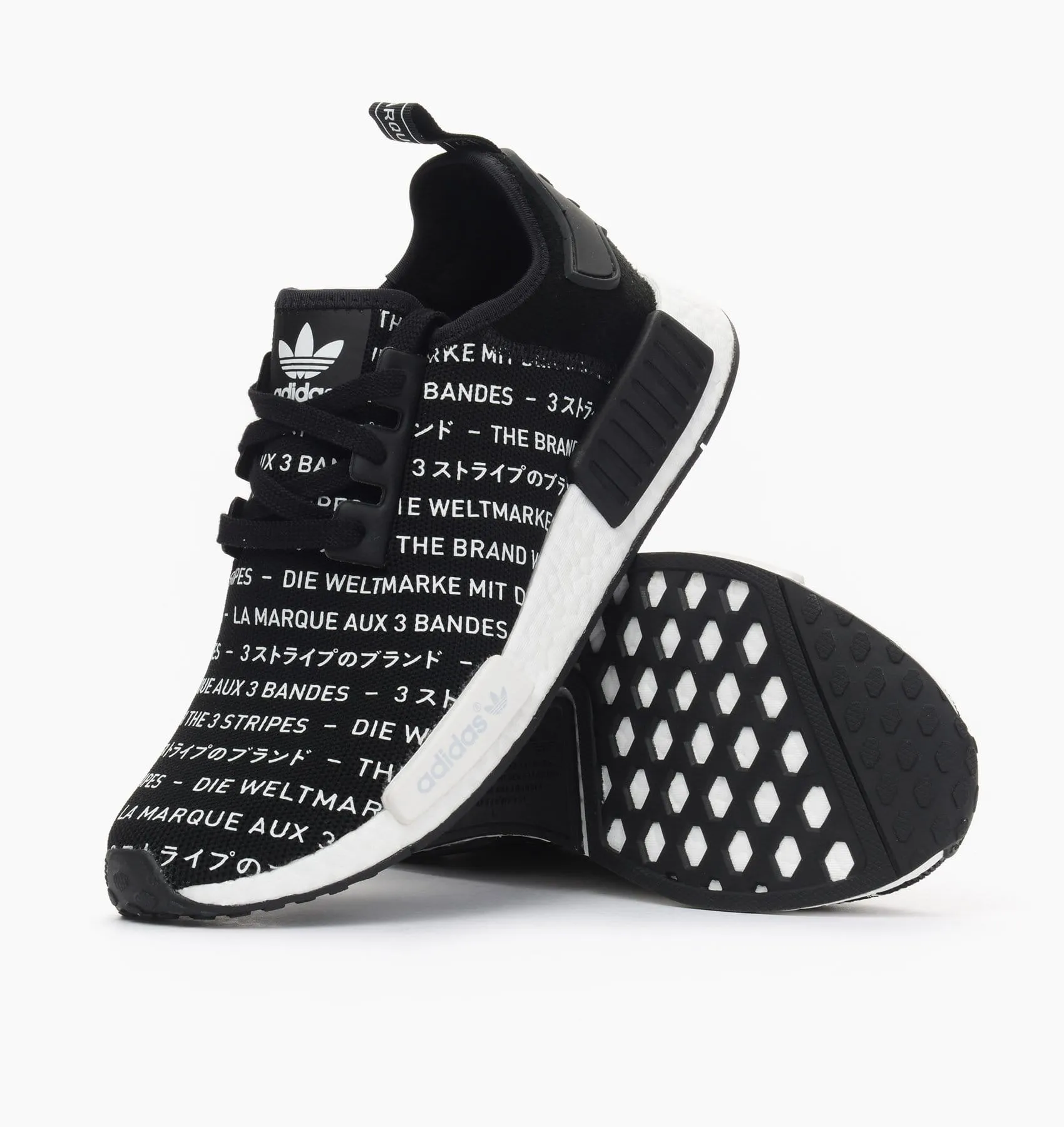 Adidas NMD_R1 Black 'Blackout-Whiteout