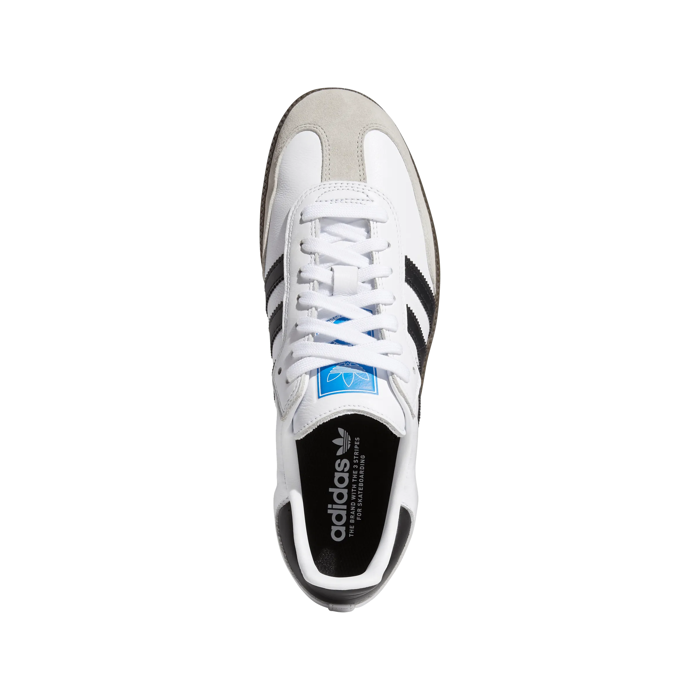 ADIDAS Samba ADV Shoes Cloud White/Core Black/Gum