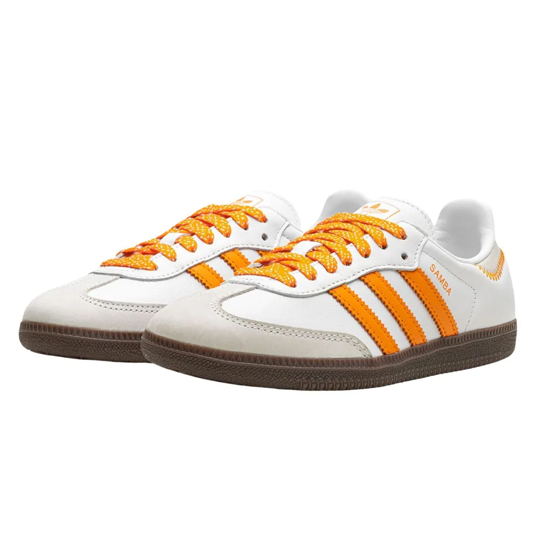 ADIDAS SAMBA OG WHITE EQUIPMENT ORANGE (W)