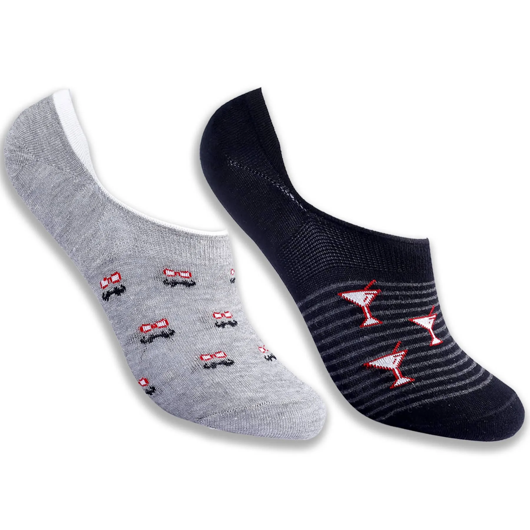 Bacca Bucci Combo of a 2 Pair No-show Socks