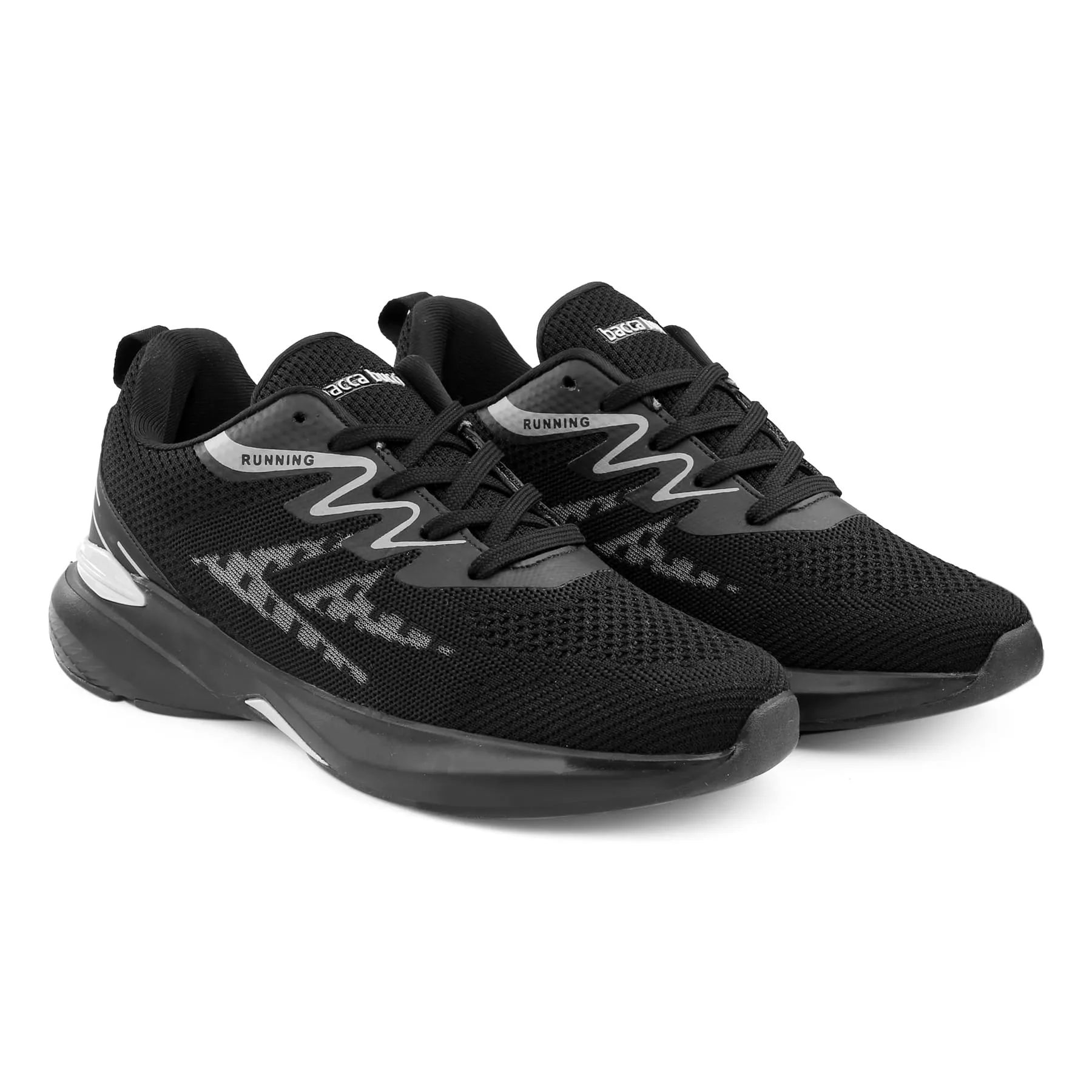 Mens High-Performance Bacca Bucci Marathon Running Shoes - Lightweight & Breathable Athletic Sneakers