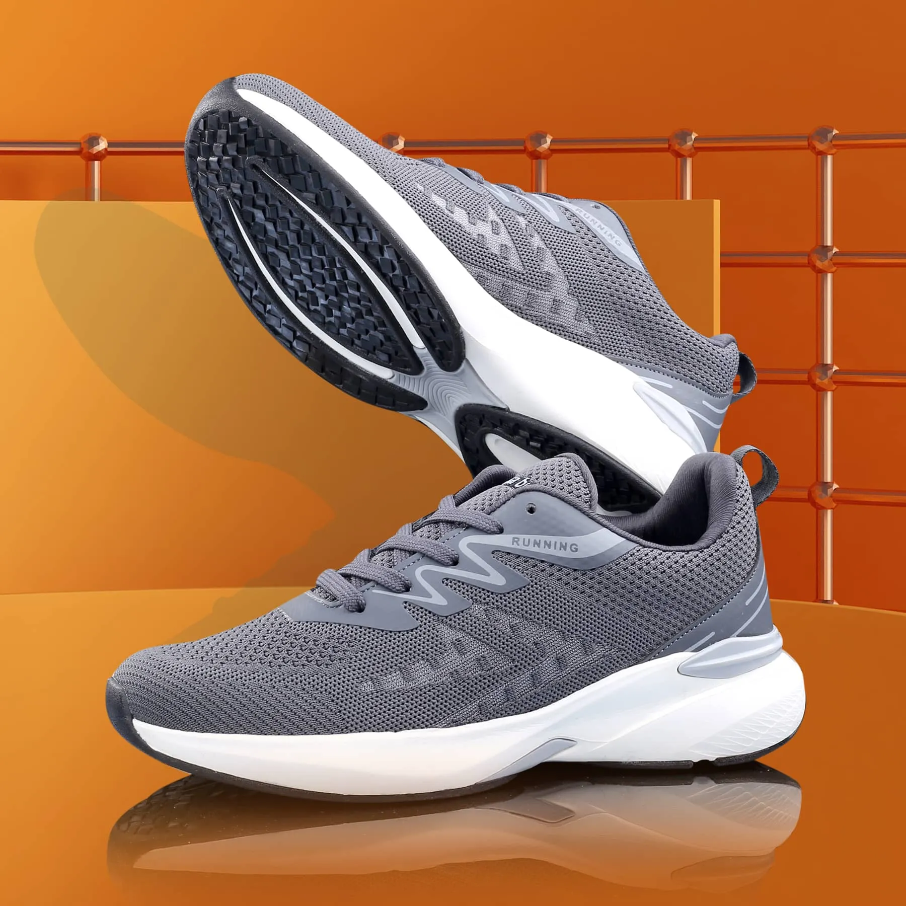 Mens High-Performance Bacca Bucci Marathon Running Shoes - Lightweight & Breathable Athletic Sneakers