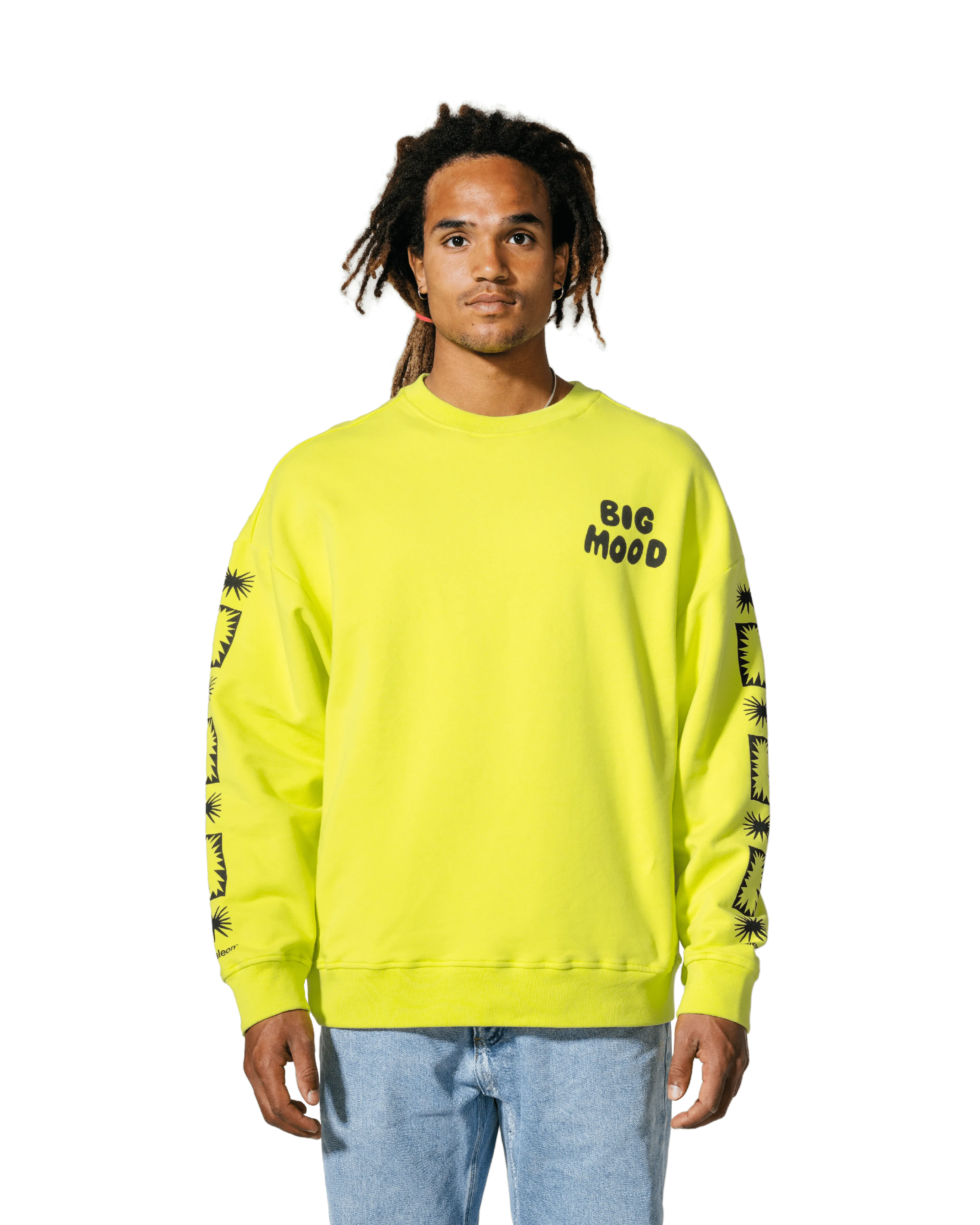 BATALEON Big Mood Crewneck Yellow