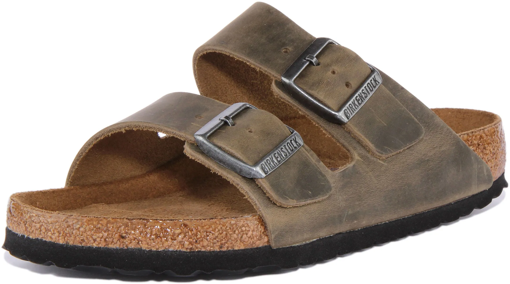 Birkenstock Arizona Bs In Olive | Regular Fit