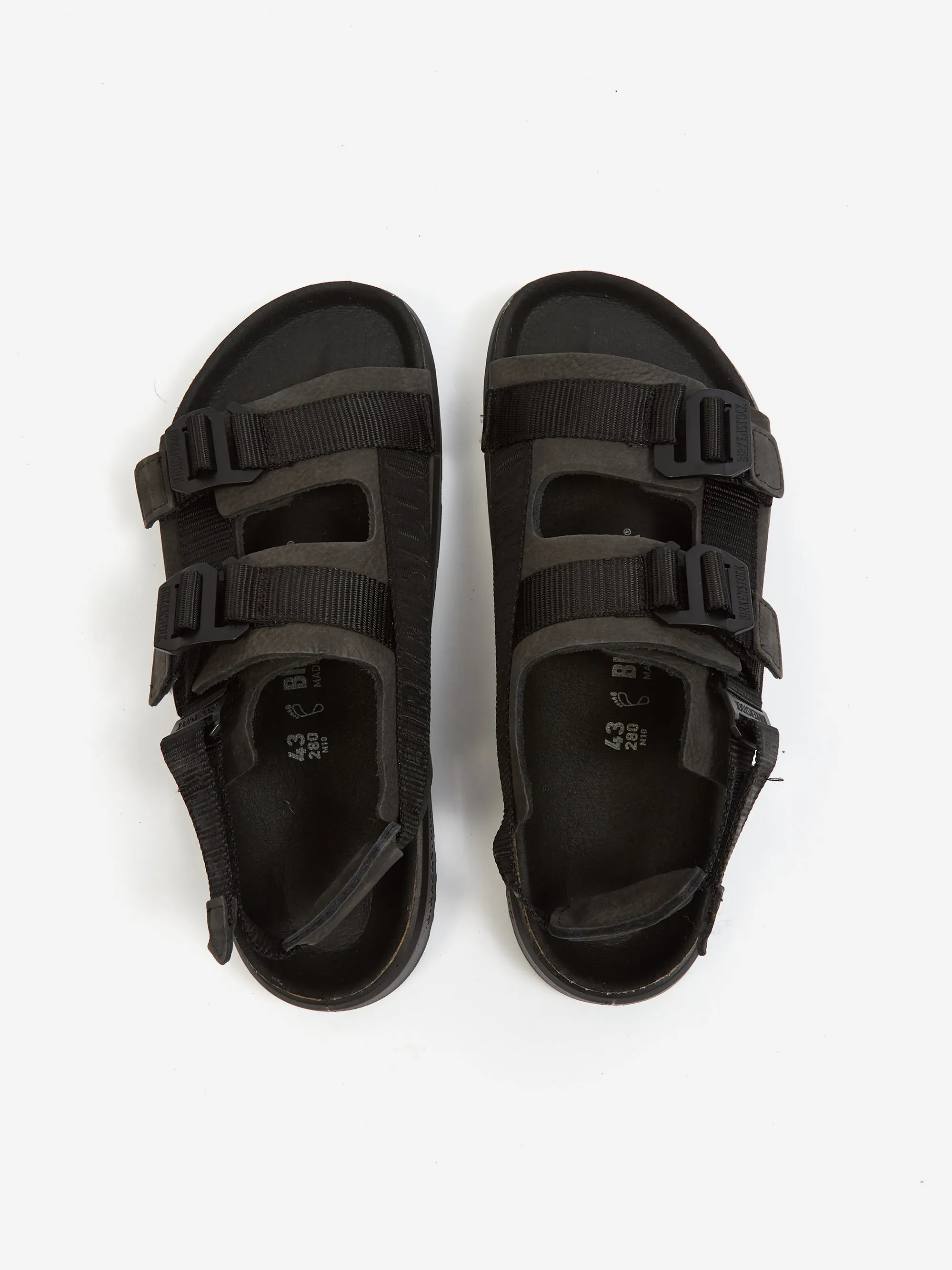 Birkenstock Shinjuku LEA/TEX - Black