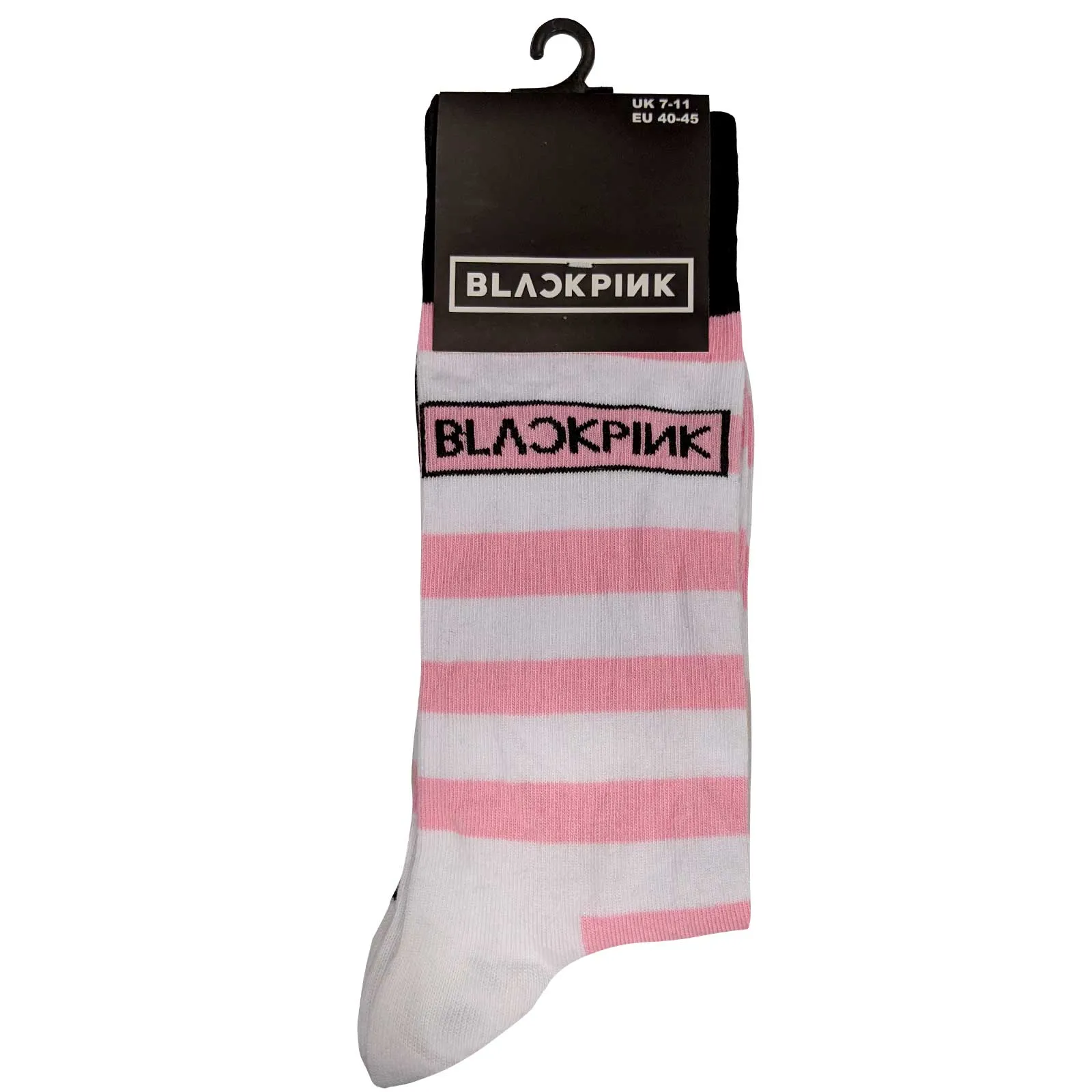 Blackpink Unisex Ankle Socks - Stripes & Logo