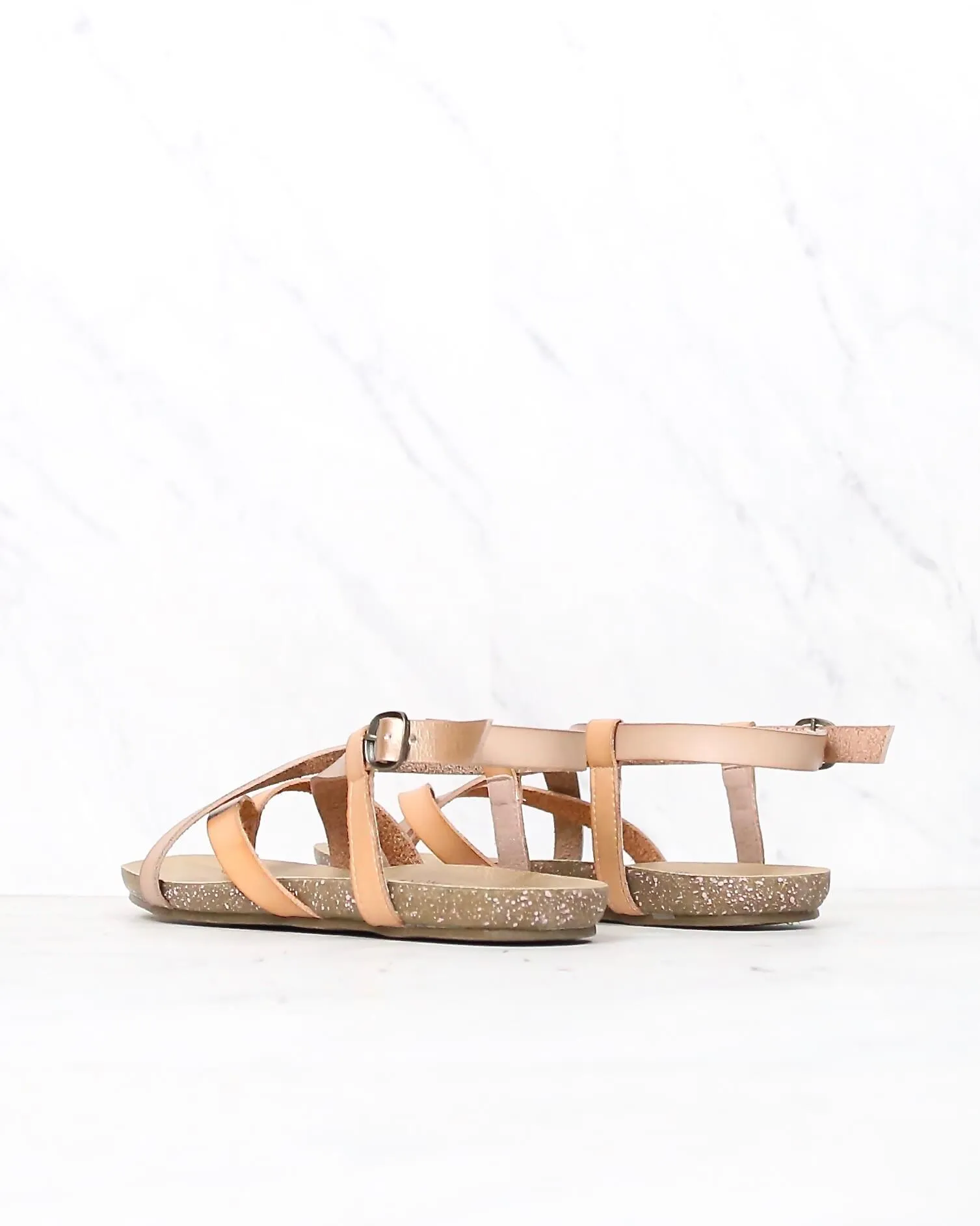 Blowfish - Women's Granola Fisherman Sandal in Blonde/Pearl Rose Gold/Blush