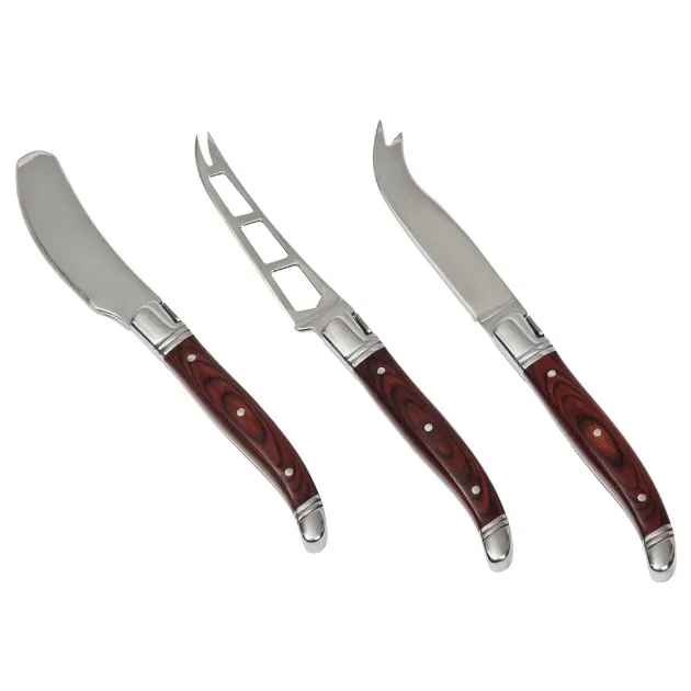 Bordeaux Cheese Knife 3 Pcs Set - po 'di fame