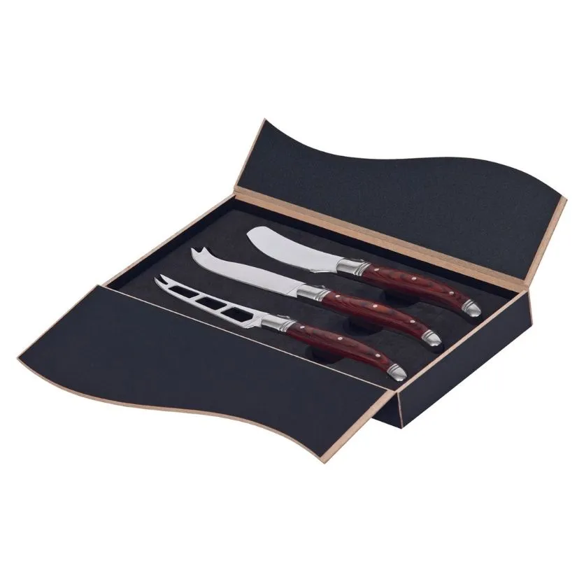 Bordeaux Cheese Knife 3 Pcs Set - po 'di fame