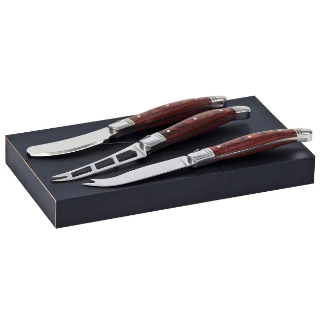 Bordeaux Cheese Knife 3 Pcs Set - po 'di fame