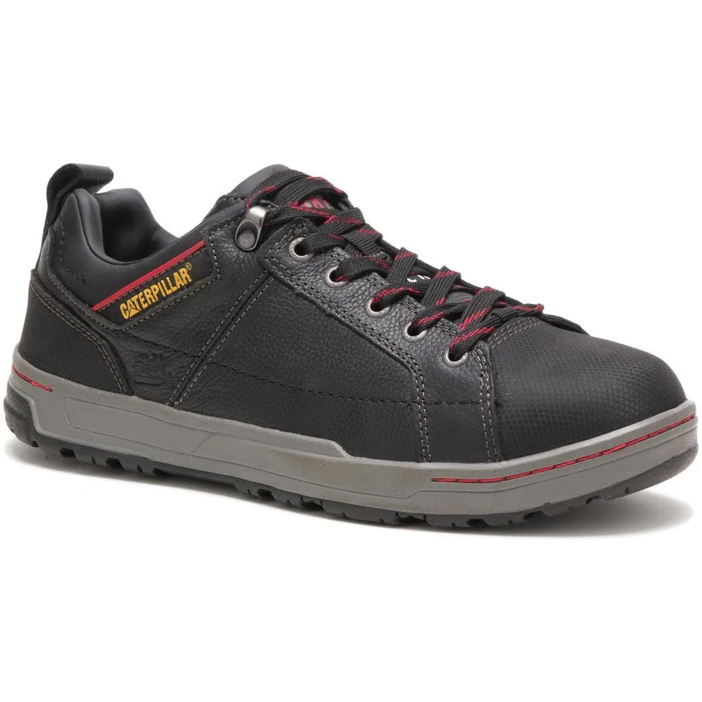 Brode Men's Steel-Toe Work Shoes Black (Out Of Stock)