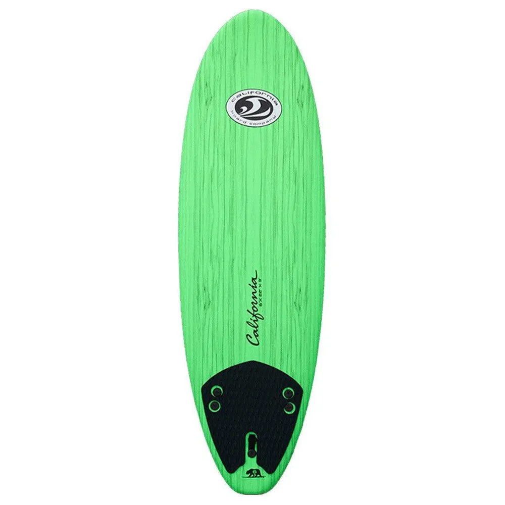 California Board Company Mini Mal 6ft Soft Surfboard - Green