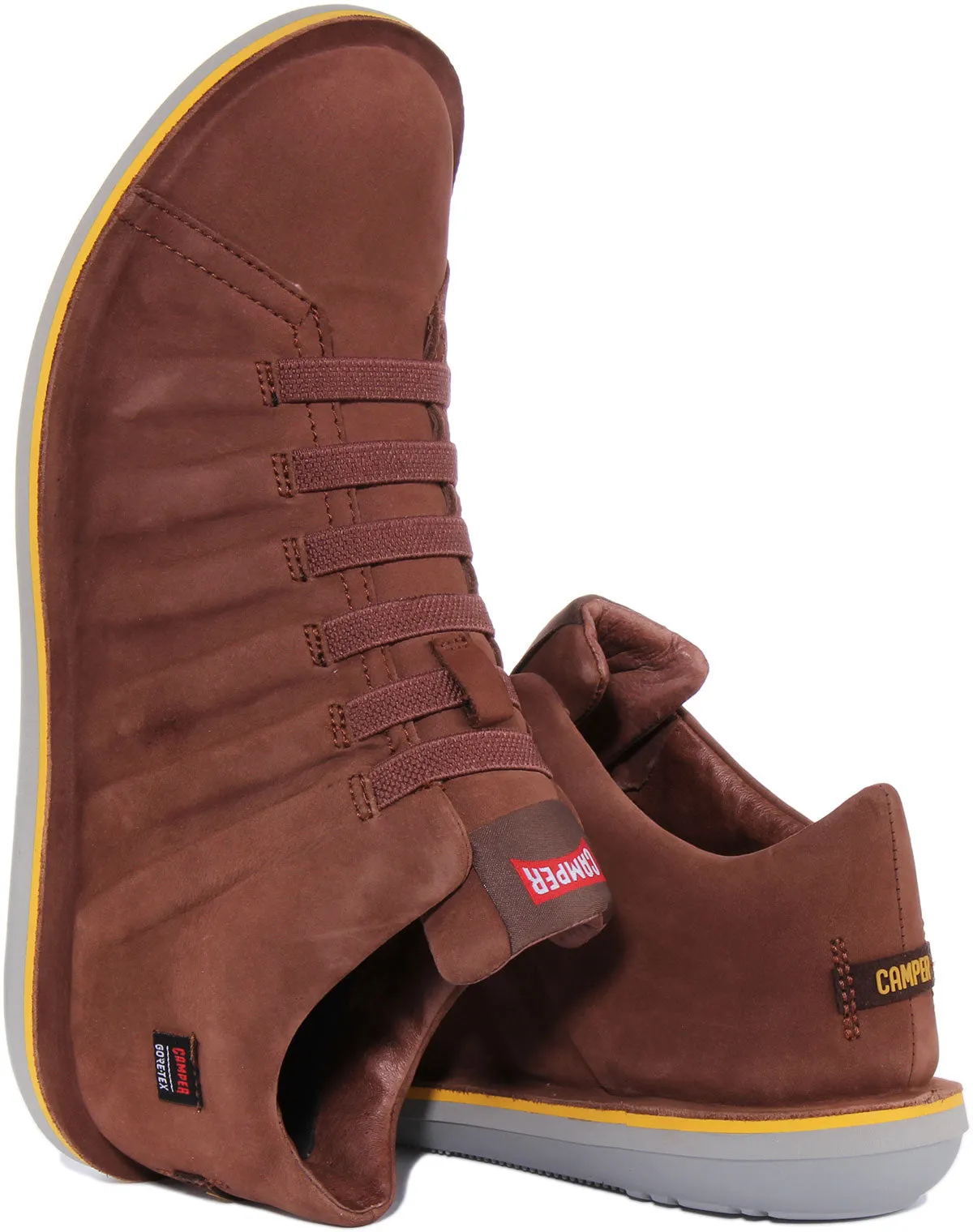 Camper Beetle In Brown Gortex For Men