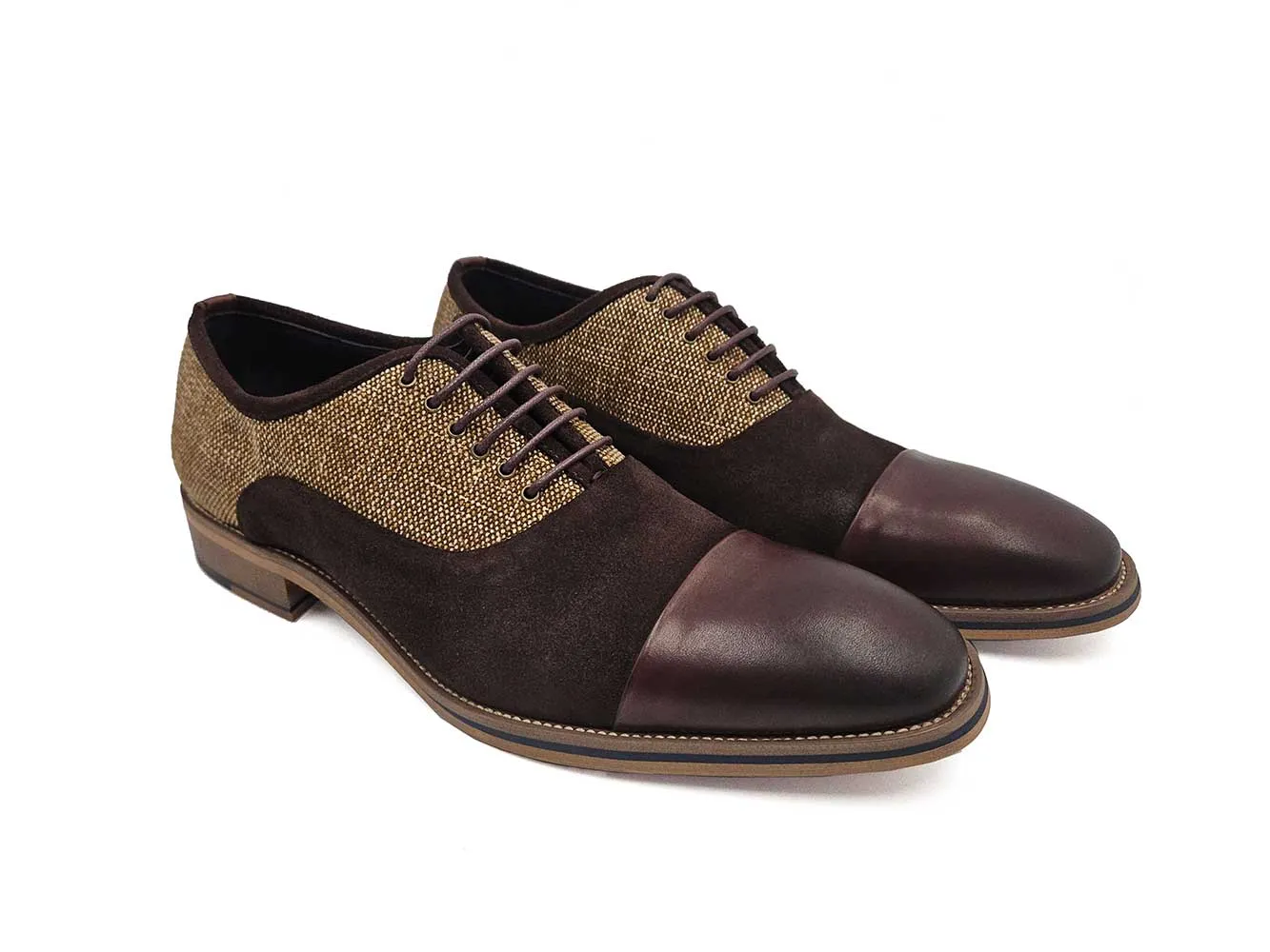 Cap Toe Linen Oxford