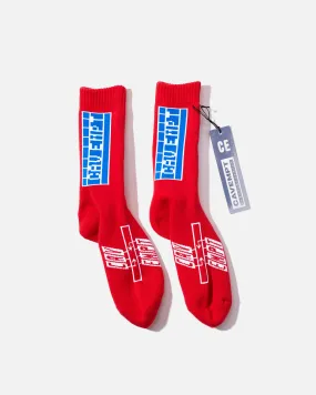 Cav Empt Socks - Red