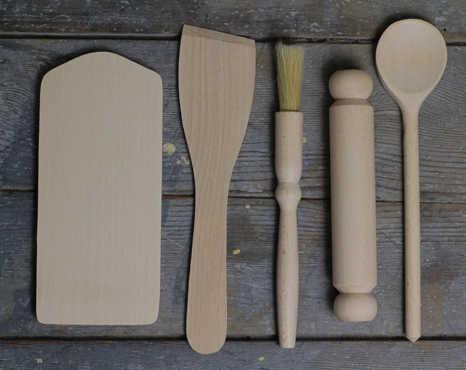 Children's Wooden Baking Set