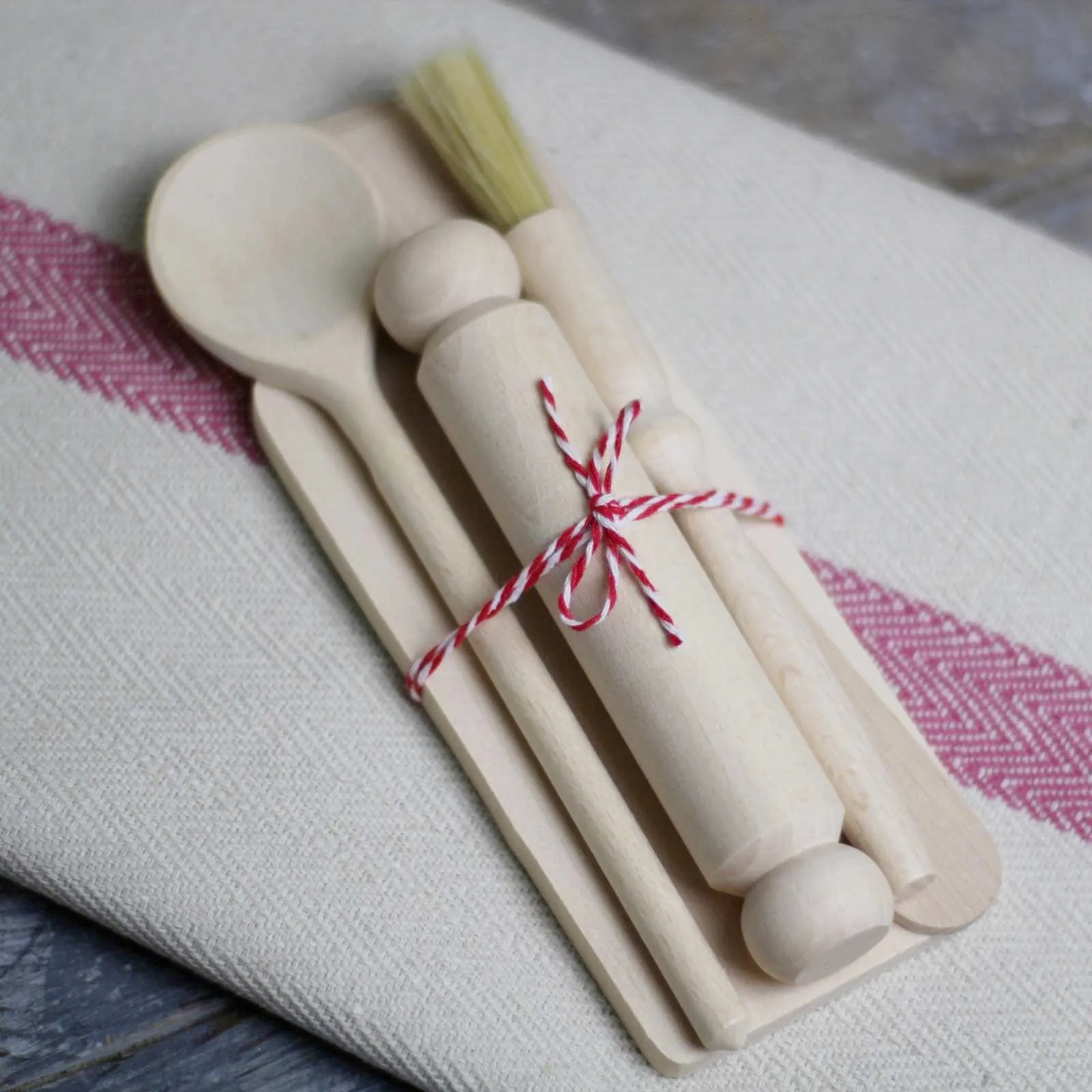 Children's Wooden Baking Set