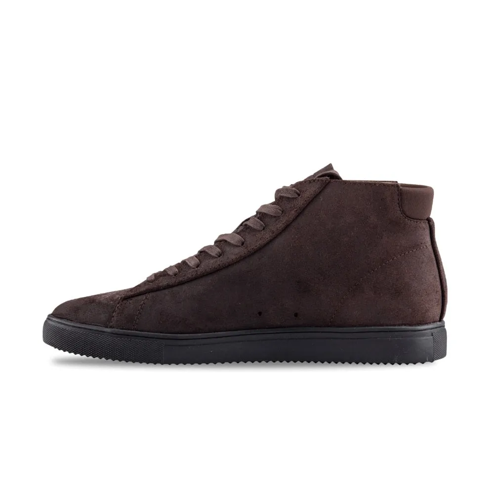 Clae Bradley Mid Umber Waxed Suede