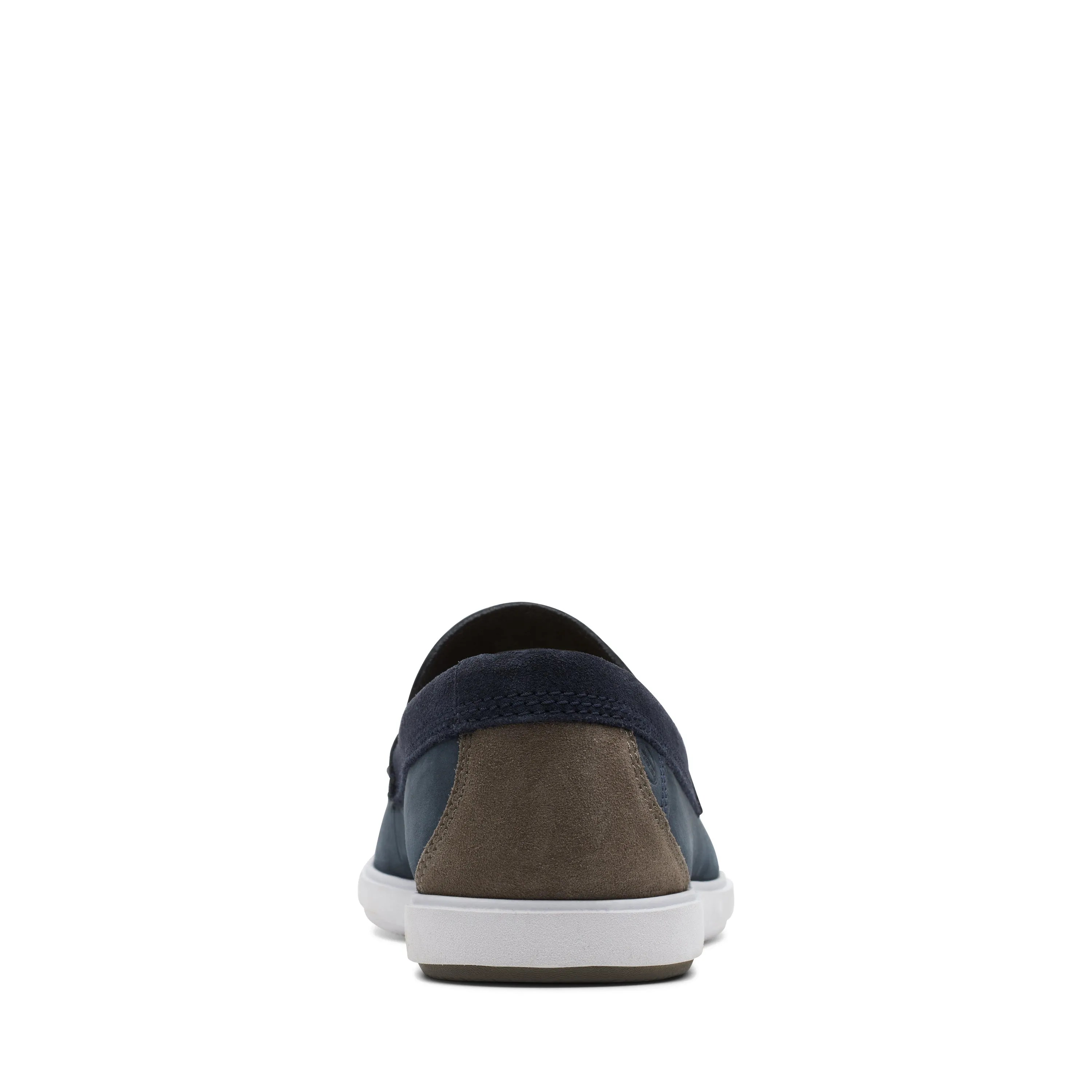 Clarks Bratton Loafer Navy Nubuck