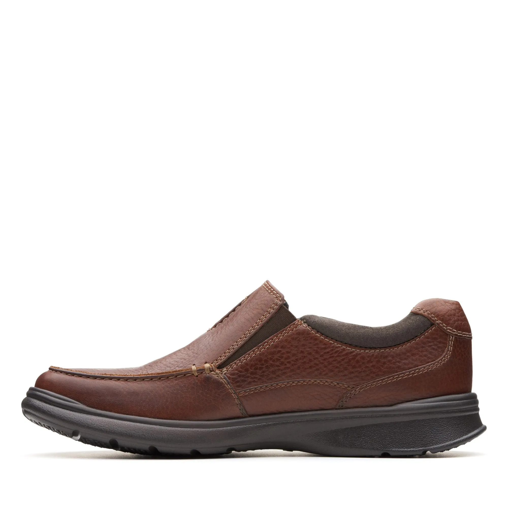 Clarks Cotrell Free Tobacco Leather - Wide Width