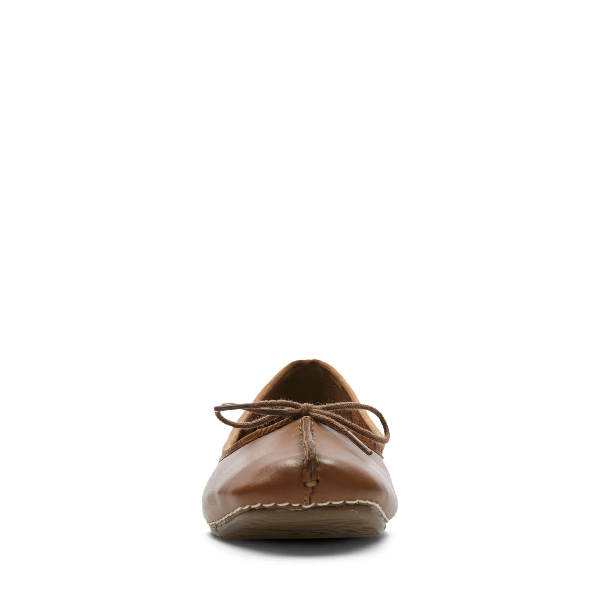 Clarks Freckle Ice Dark Tan Leather