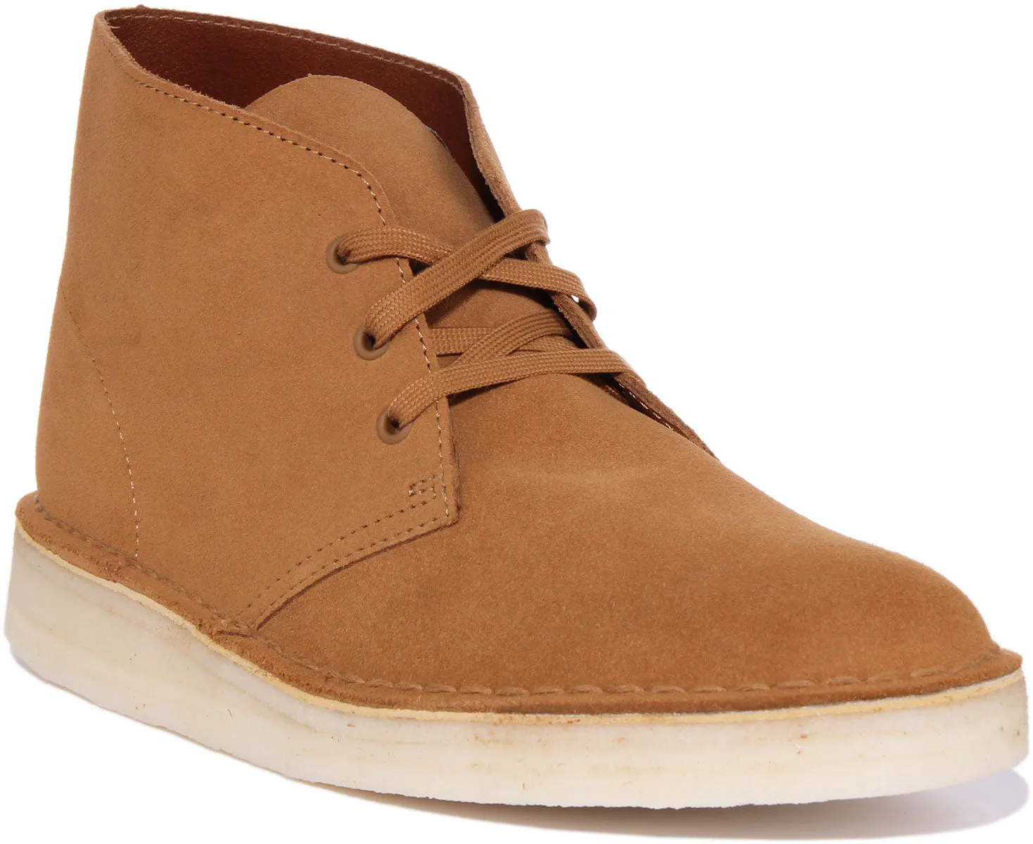 Clarks Originals Desert Coal In Sand For Men