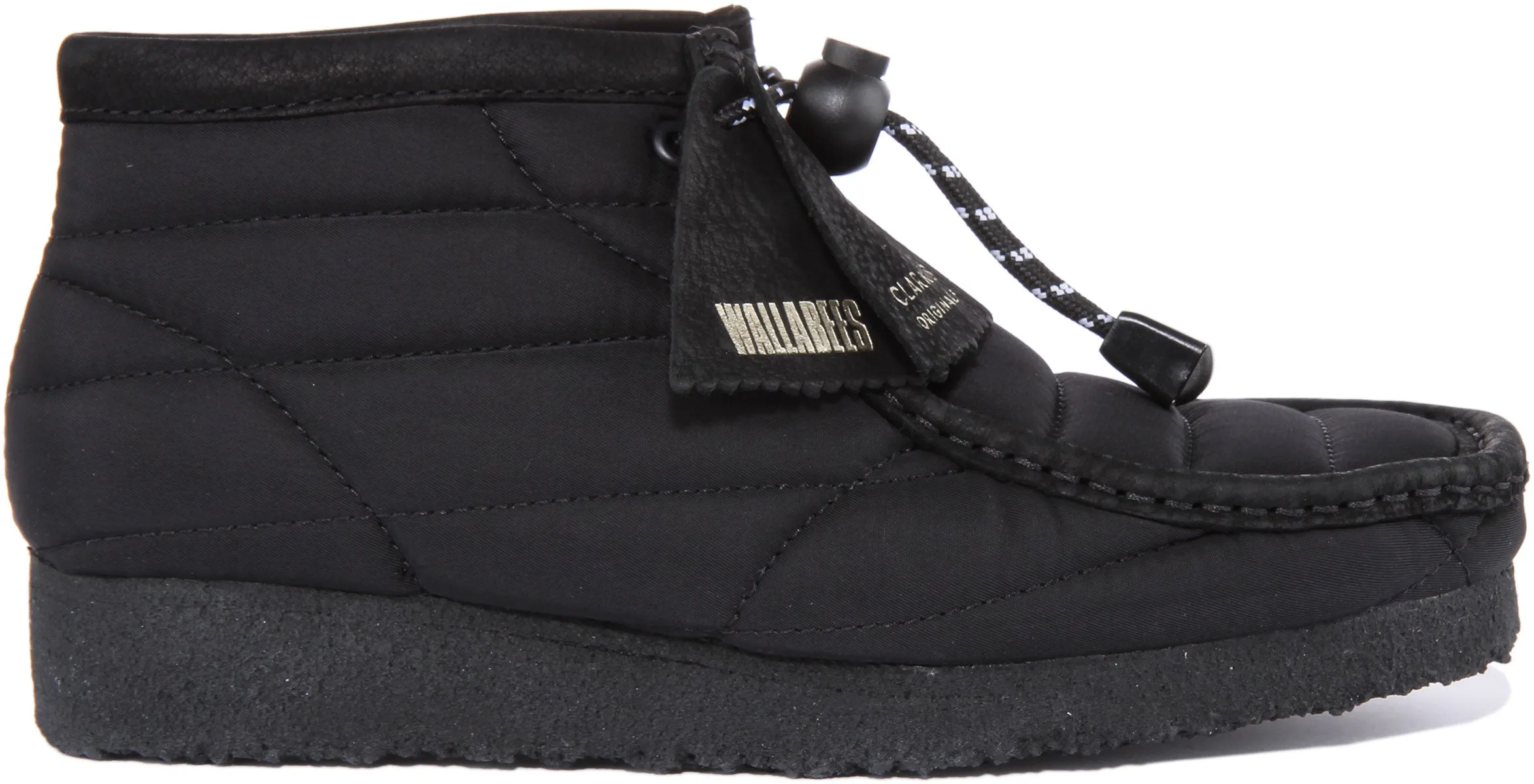 Clarks Originals Wallabee Bt In Black For Men