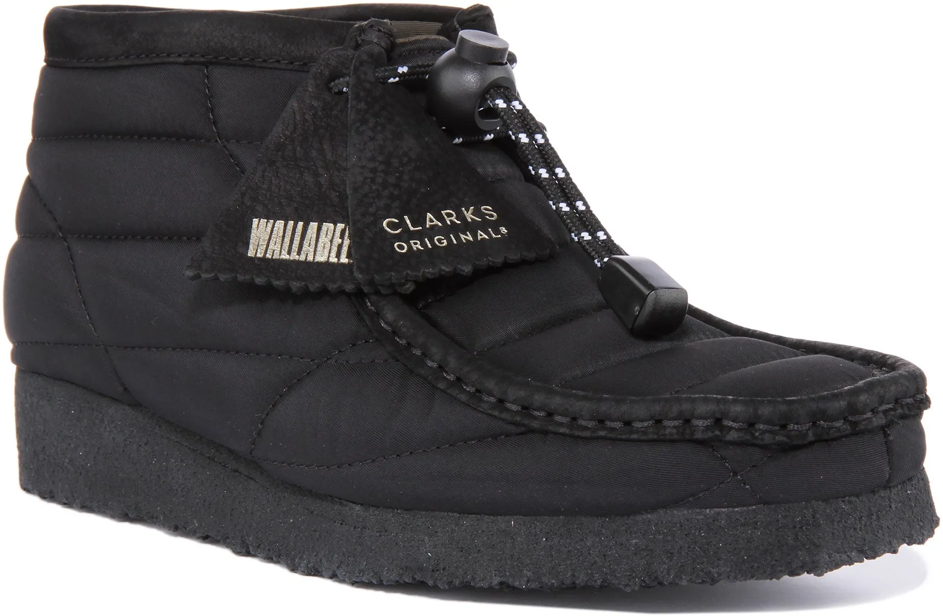 Clarks Originals Wallabee Bt In Black For Men