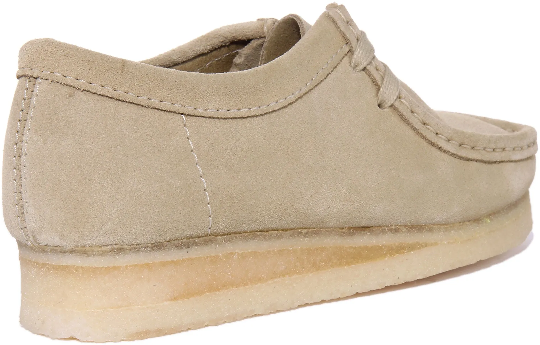 Clarks Originals Wallabee In Beige For Women