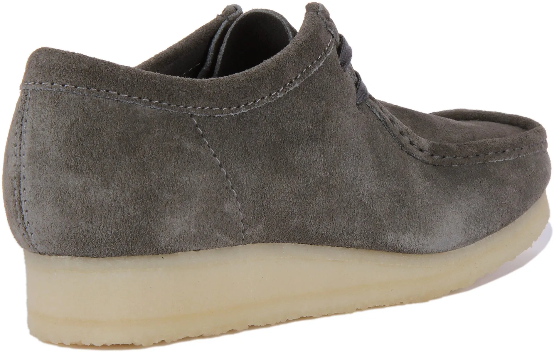 Clarks Originals Wallabee In Grey For Men