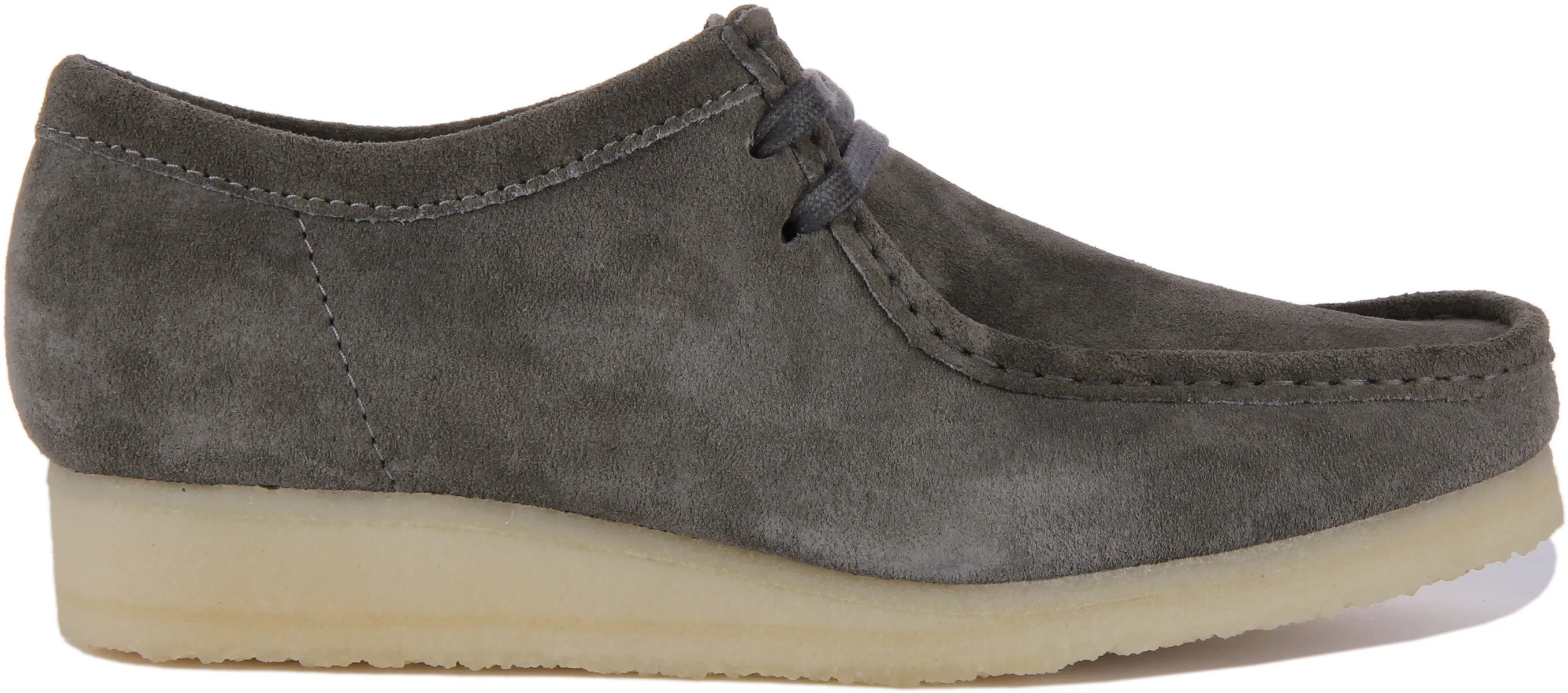 Clarks Originals Wallabee In Grey For Men