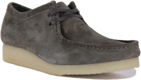 Clarks Originals Wallabee In Grey For Men