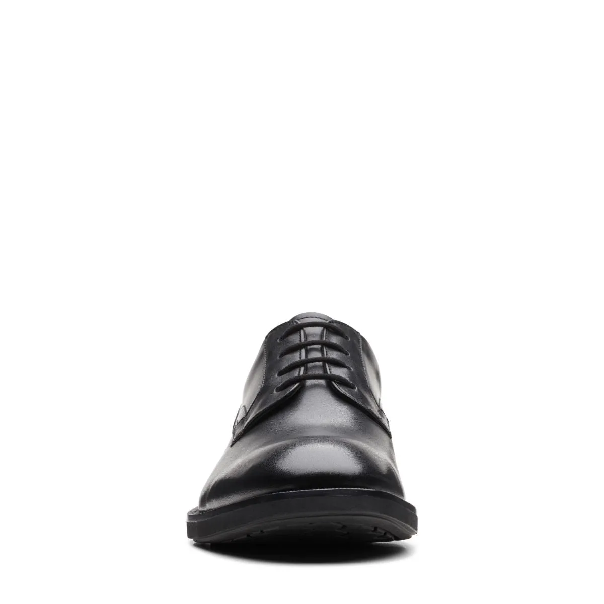 Clarks Un Hugh Lace Black Leather