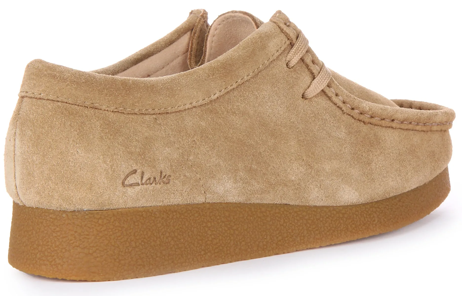 Clarks Wallabee Evo shoe In Sand For Women