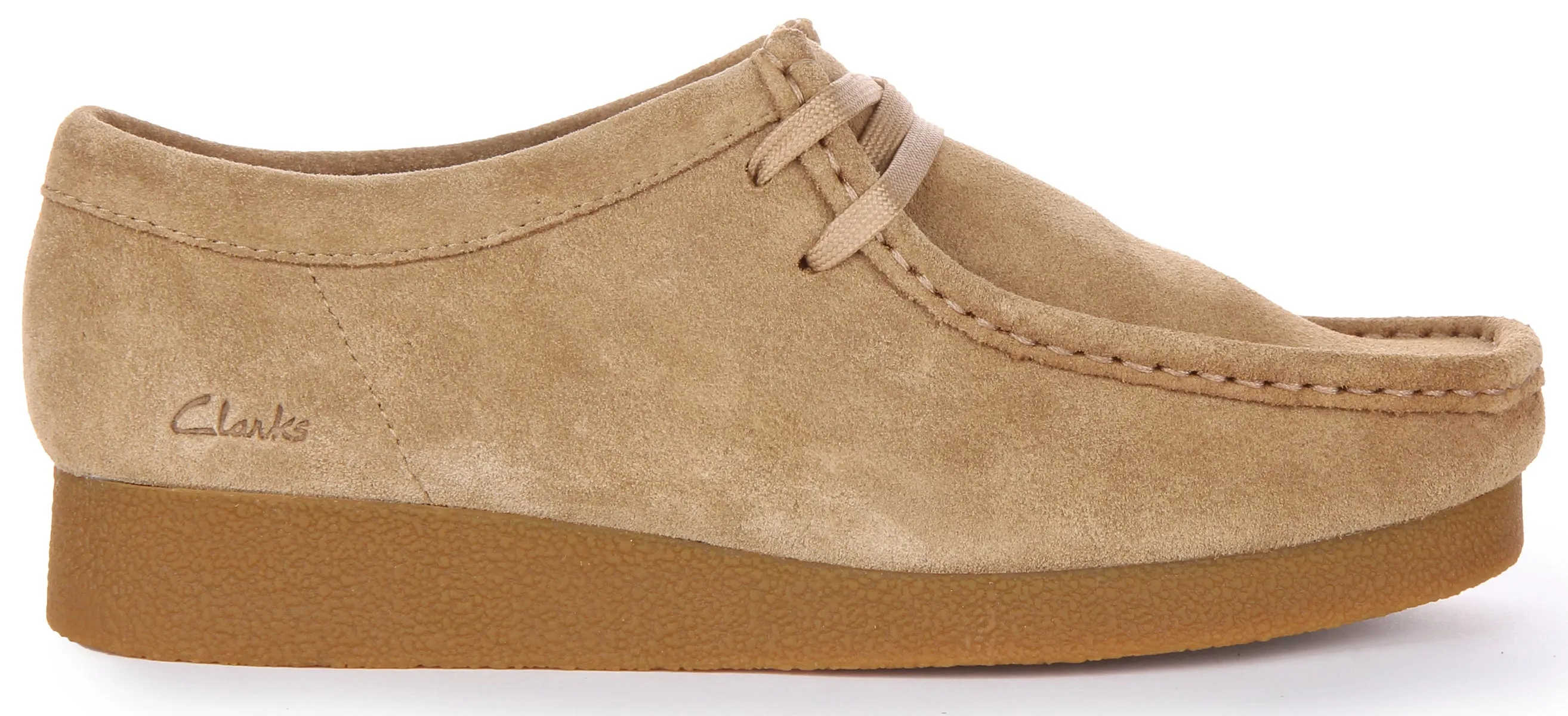 Clarks Wallabee Evo shoe In Sand For Women