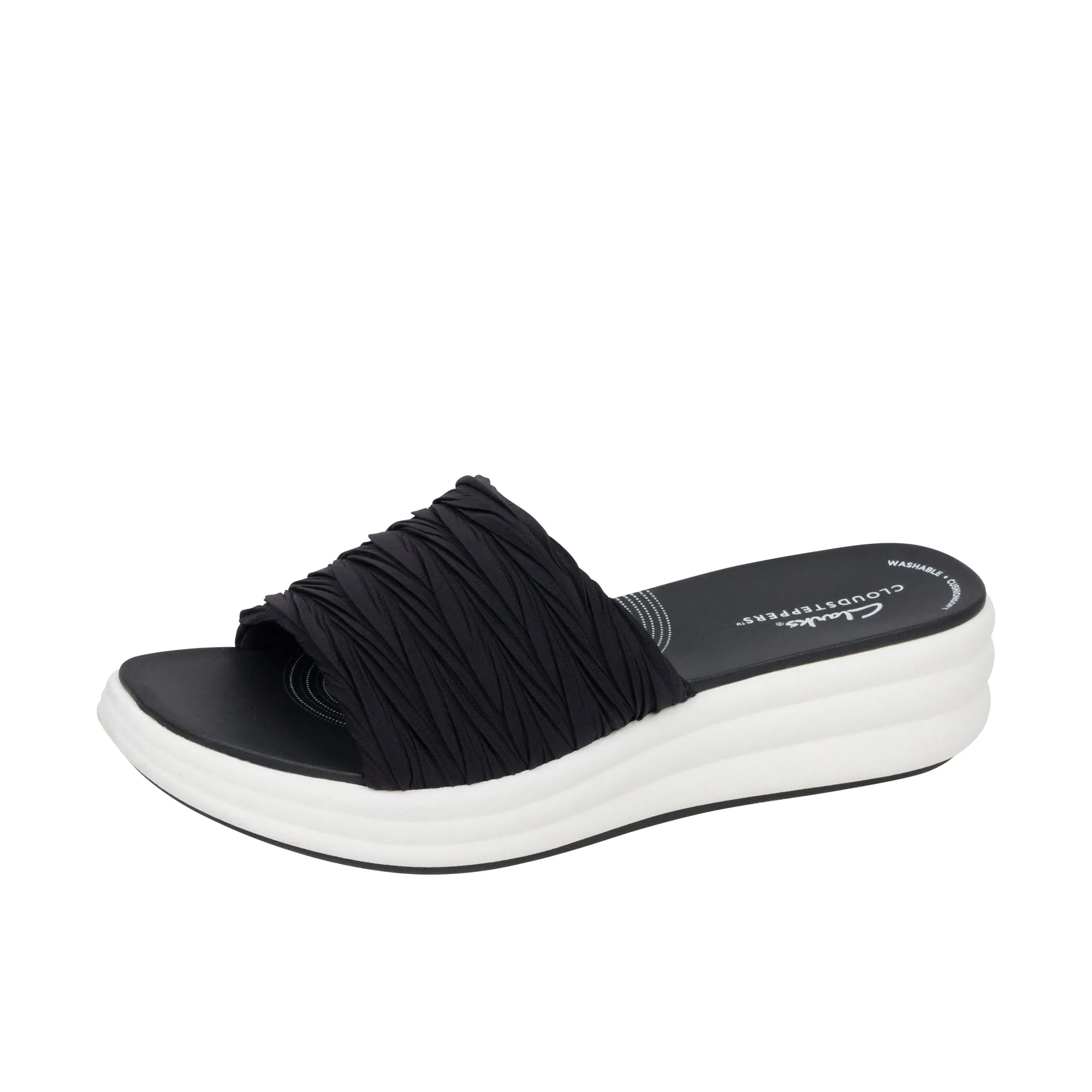 Clarks Womens Drift Petal Black