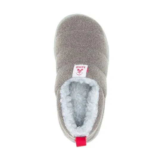 CozyChalet Kid's Slippers - Charcoal (Light Grey)