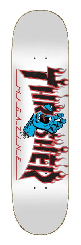 DECK SANTA CRUZ X THRASHER SCREAMING HAND LOGO 8.0 X 31.60