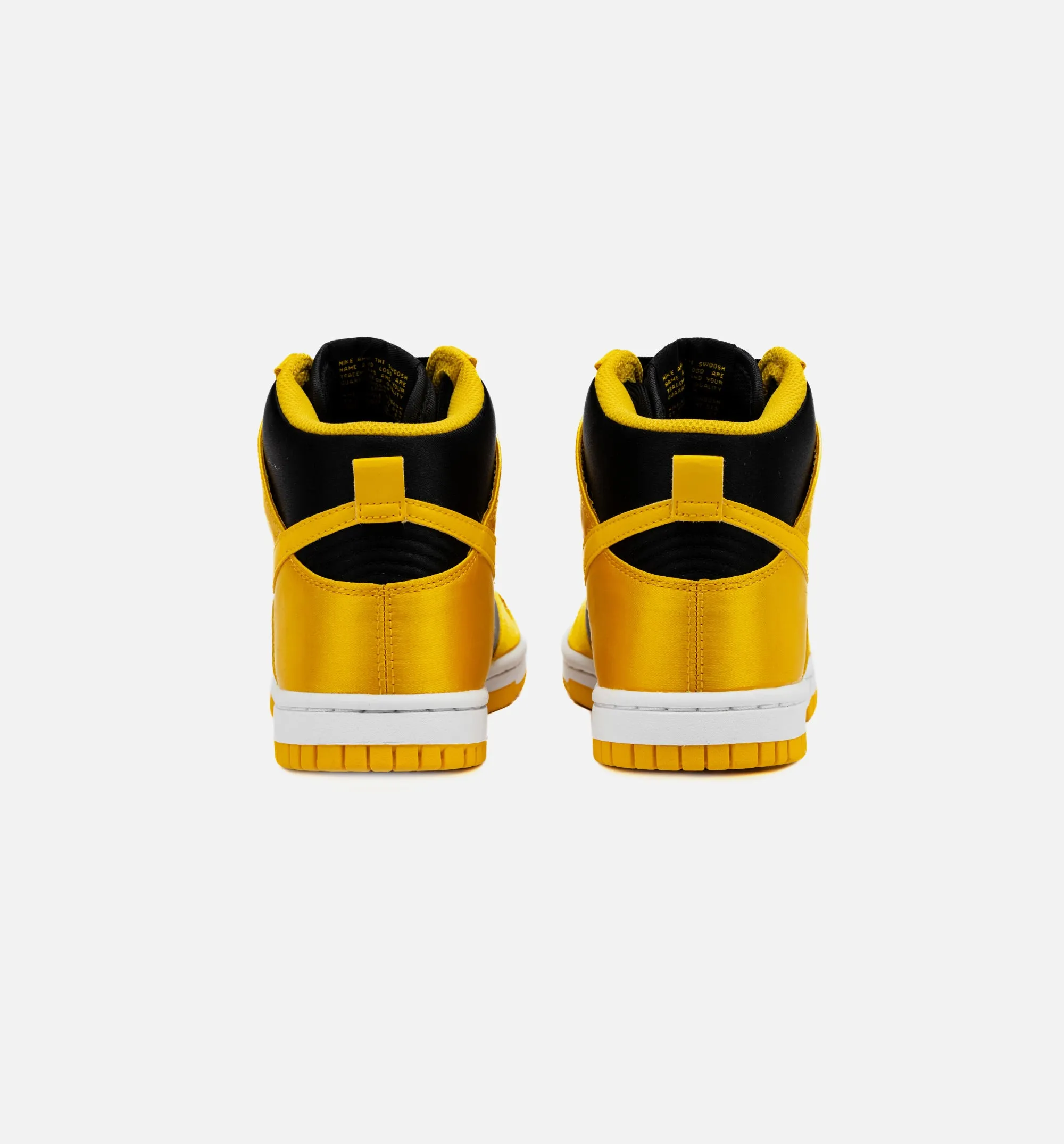 Dunk High Satin Goldenrod Womens Lifestyle Shoe - Black/Varsity Maize/White