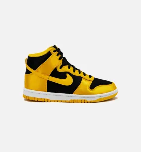 Dunk High Satin Goldenrod Womens Lifestyle Shoe - Black/Varsity Maize/White