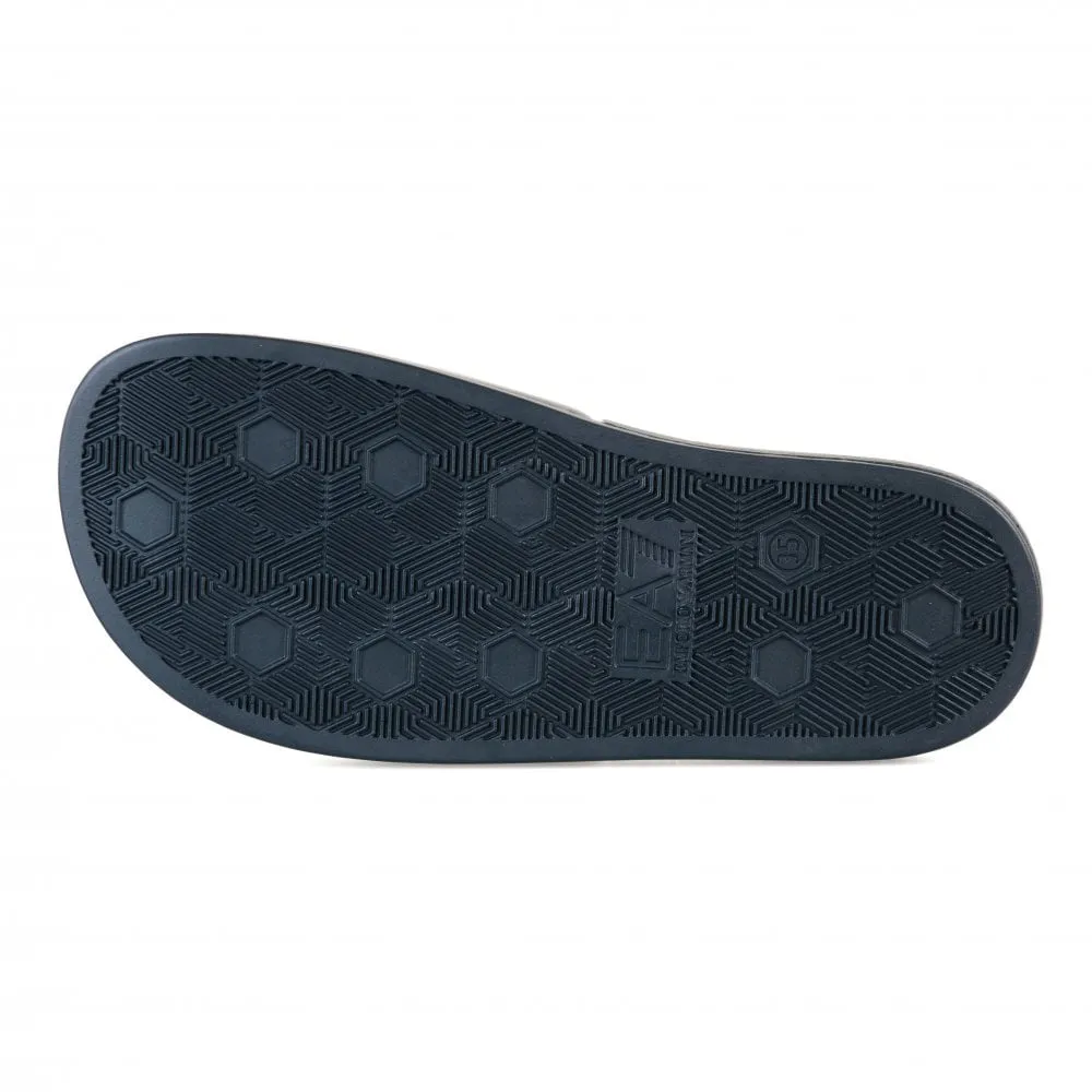 EA7 Navy Slippers