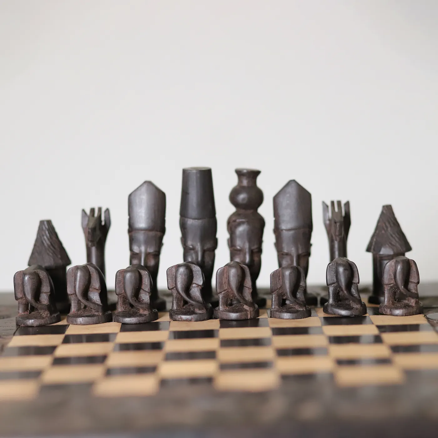 Elephant Chess Set | Handmade in Tanzania