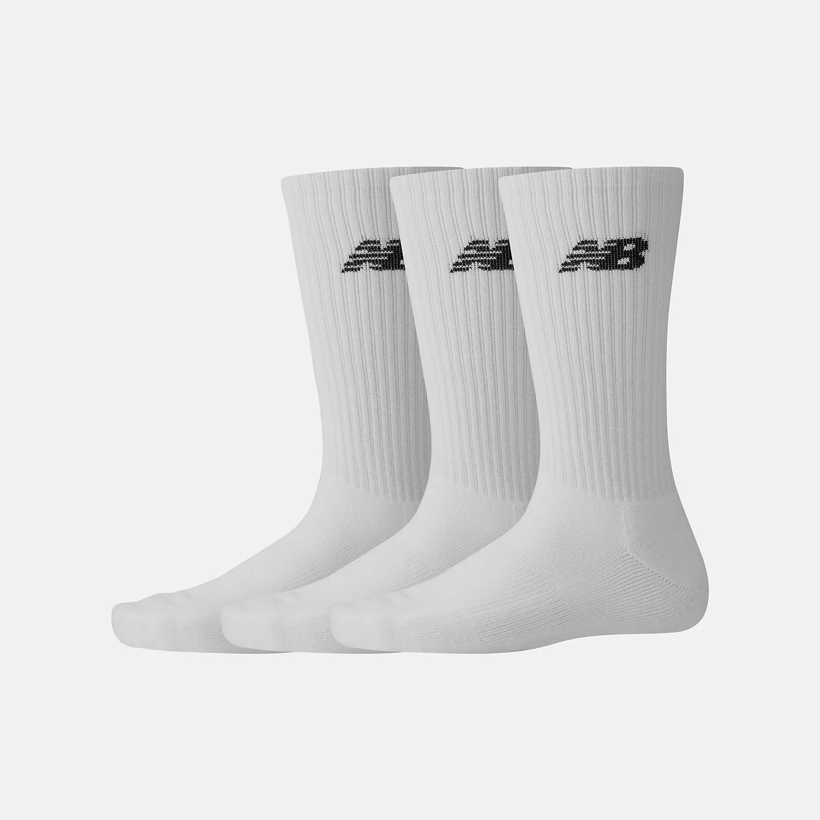 EVERYDAY CREW SOCK 3 PACK WHITE