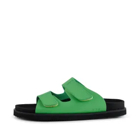 Fern sandal læder - GREEN