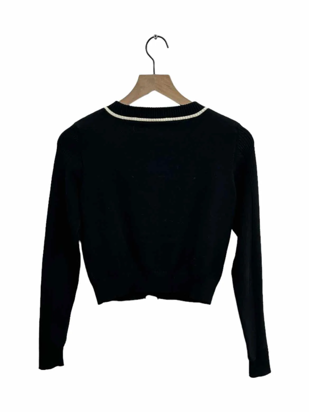 FOREVER 21 BLK/WHT Women Size S/P Sweater