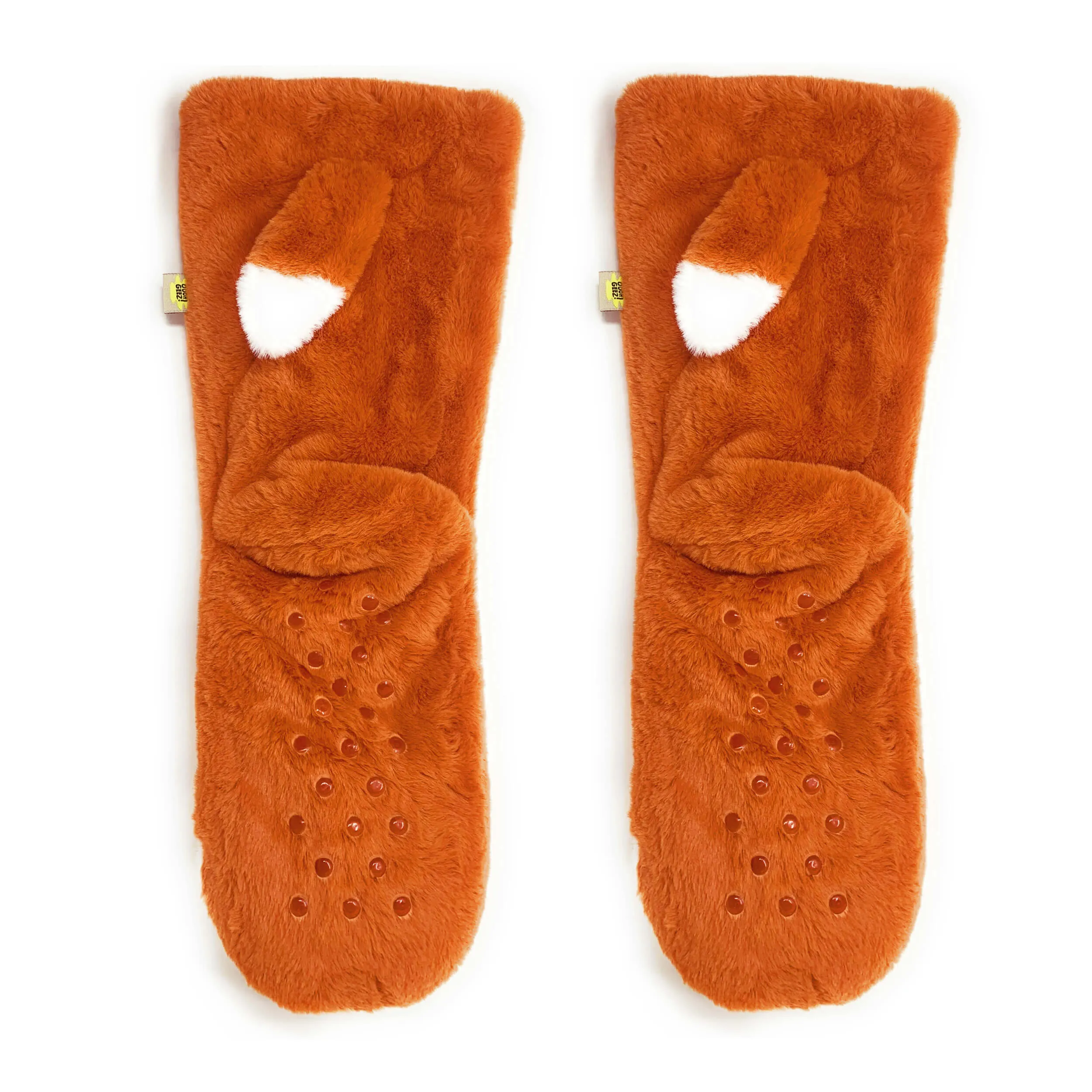 Fox Sakes Plush Slipper Socks