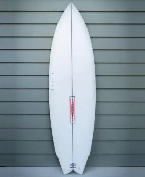 G&S 6'2 Power Twin Matte Finish | White