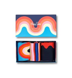 Happy Socks 'Graphic' Gift Set (3-Pairs)