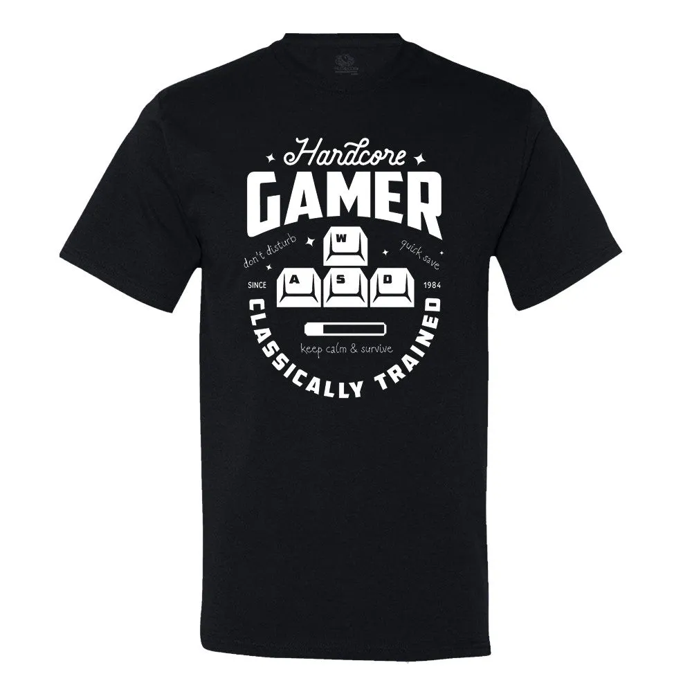 Hardcore.. Classically Trained Gamer - T-Shirt